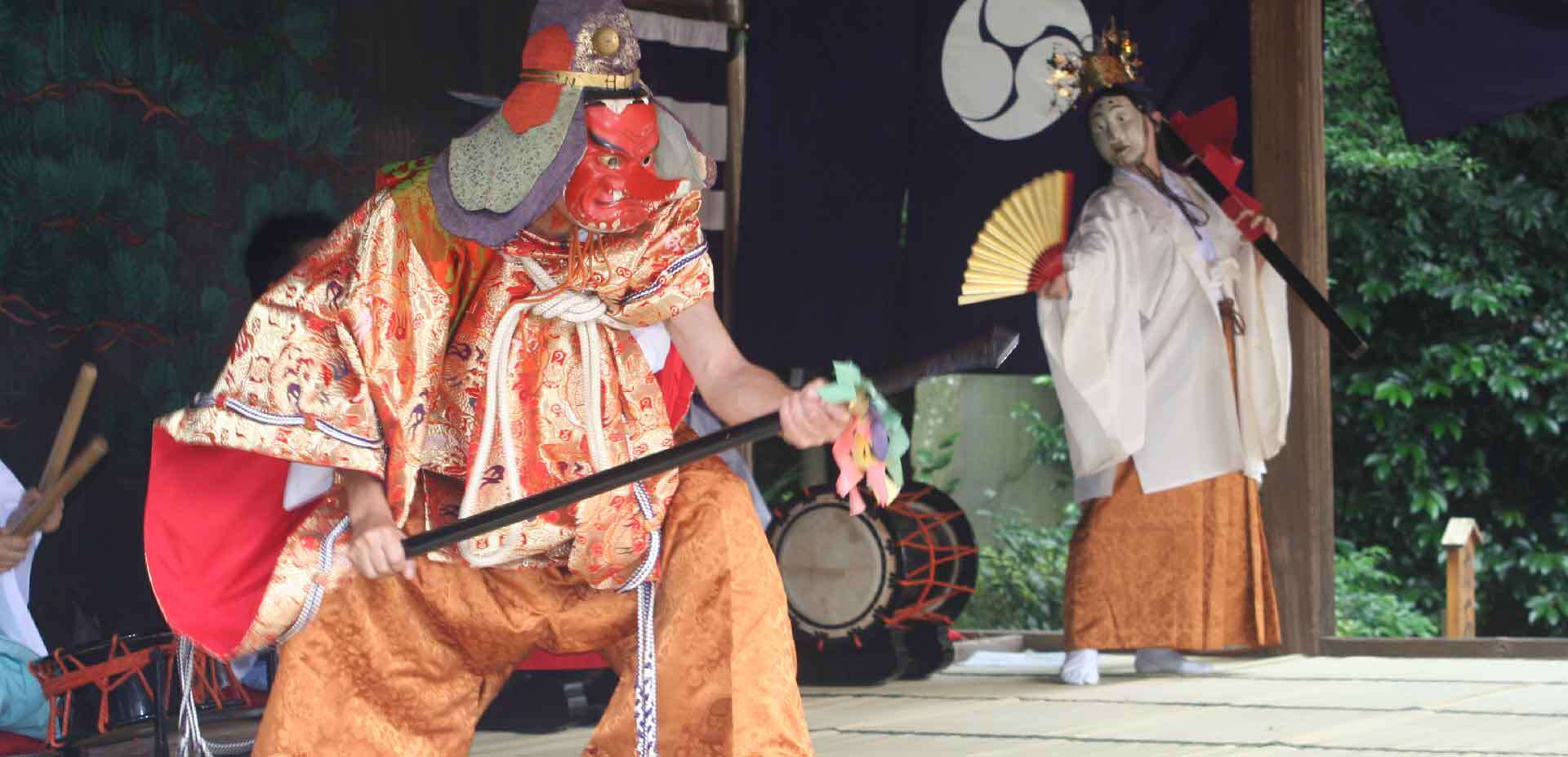 写真：鷲宮催馬楽神楽
