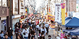 写真：くきストリートフェスティバルの様子