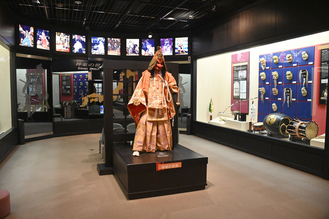 神楽の展示の写真
