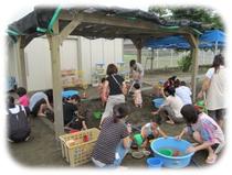 写真：屋外の様子