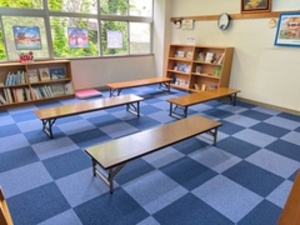 写真：図書室