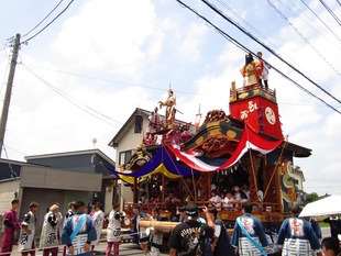 上清久「天王様」提燈祭り昼の部の写真2