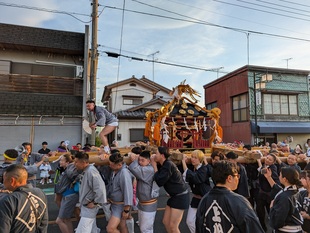 菖蒲夏祭り 昼の様子