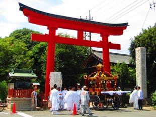 鷲宮八坂祭「天王様」昼の部写真2