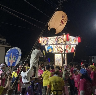 鷲宮八坂祭「天王様」夜の部写真2