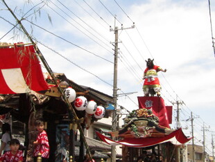 鷲宮八坂祭「天王様」昼の部写真1