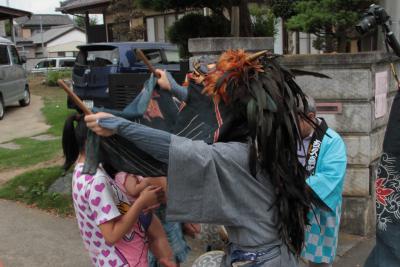 写真：古久喜の獅子舞2