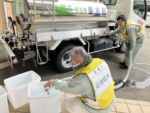 写真：給水活動1