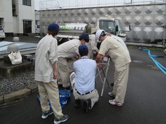 写真:訓練の様子1