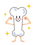 イラスト：骨のキャラクター