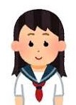 イラスト:思春期の女性