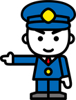 イラスト：消防士
