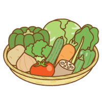 イラスト：野菜