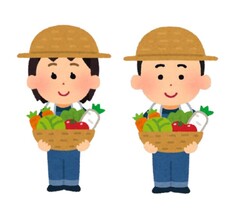 イラスト：たくさんの野菜