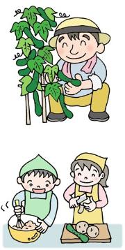 イラスト：地産地消