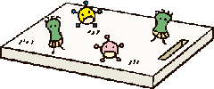 イラスト：原因物質を「つけない」