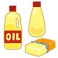 イラスト：脂質の含まれる食品