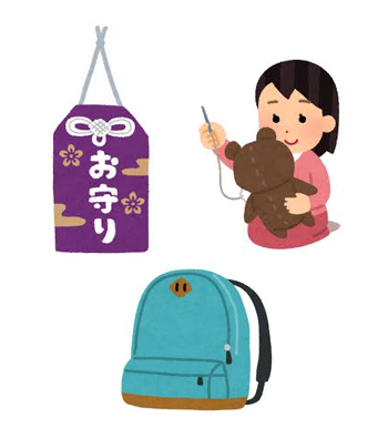 イラスト：持ち歩いてもらうための工夫