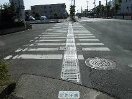 写真:久喜駅東口大通り(市道久喜2号線)久喜東2丁目35番地先