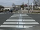写真:JR宇都宮線東鷲宮駅東口駅前交差点 東鷲宮駅前交番北側