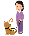 イラスト：聴導犬