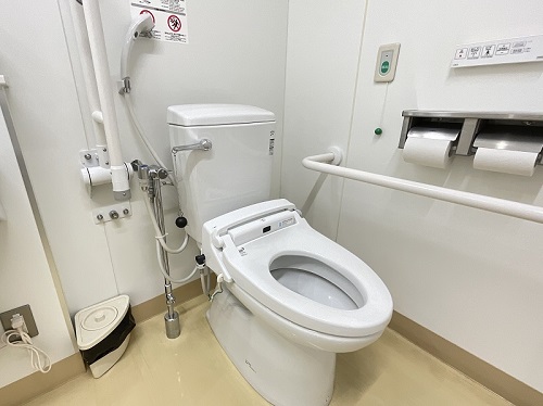 写真:オストメイト用簡易トイレ画像