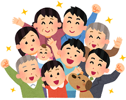 イラスト：多数の市民
