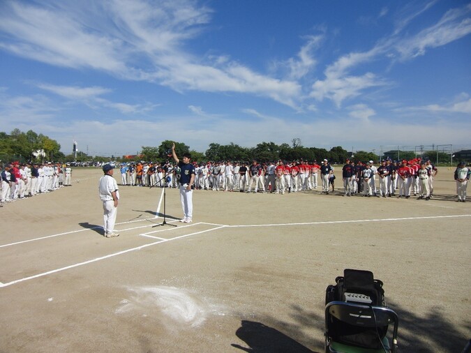 写真:開会式の様子