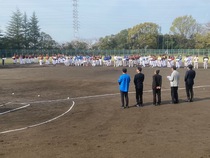 写真:久喜市野球連盟開会式