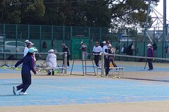 写真:試合の様子