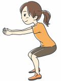 イラスト：スクワット