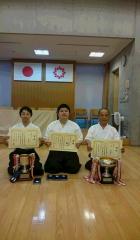 写真：第55回埼玉県勤労者弓道選手権大会