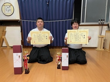 7年埼玉県選手権 新里選手、髙野選手の写真