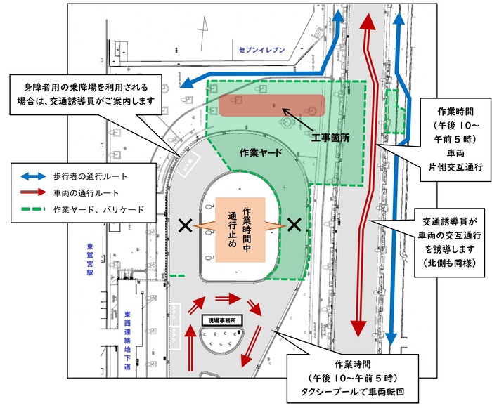 交通規制図