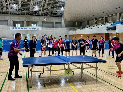 写真:卓球連盟