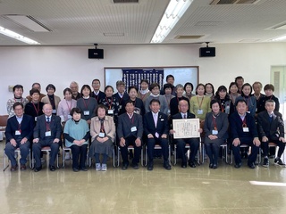写真:表彰状伝達式