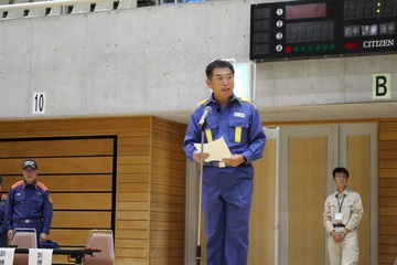 写真：総合防災訓練の様子