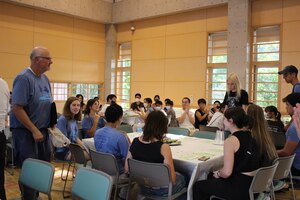 写真:歓迎会