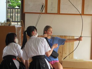 写真:部活動体験(高校体験)