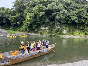 写真:長瀞ライン下り
