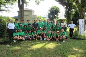 写真：姉妹都市提携10周年記念植樹式1