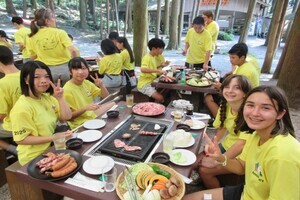 写真：バーベキュー