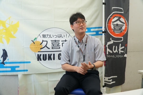 写真：土木　道路建設課職員