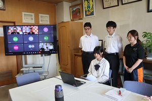 写真:栗橋西中学校での実施風景4