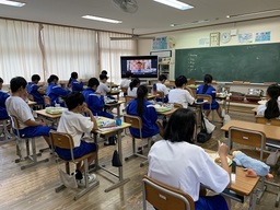 写真：久喜南中学校での実施風景4