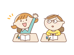 イラスト:清久小学校での実施風景3