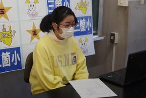 写真:三箇小学校での実施風景2