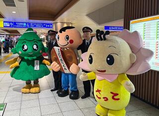 写真：日光街道埼玉六宿連携スタンプラリーPRイベントの様子1