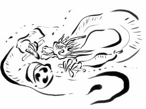 イラスト：	龍