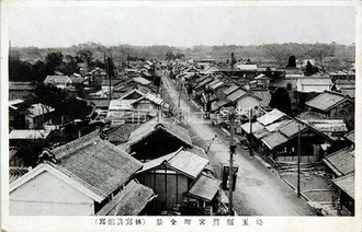 写真：鷲宮の町並み